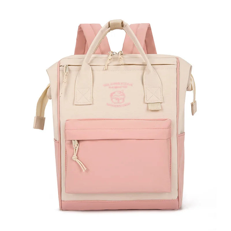 Kawaii Multi-Pocket Backpack with Laptop Compartment