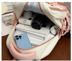 Kawaii Rabbit Backpack with Multiple Pockets – Color Options