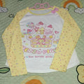 Kawaii Cartoon Graphic Long-Sleeve T-Shirt with Bow Detail