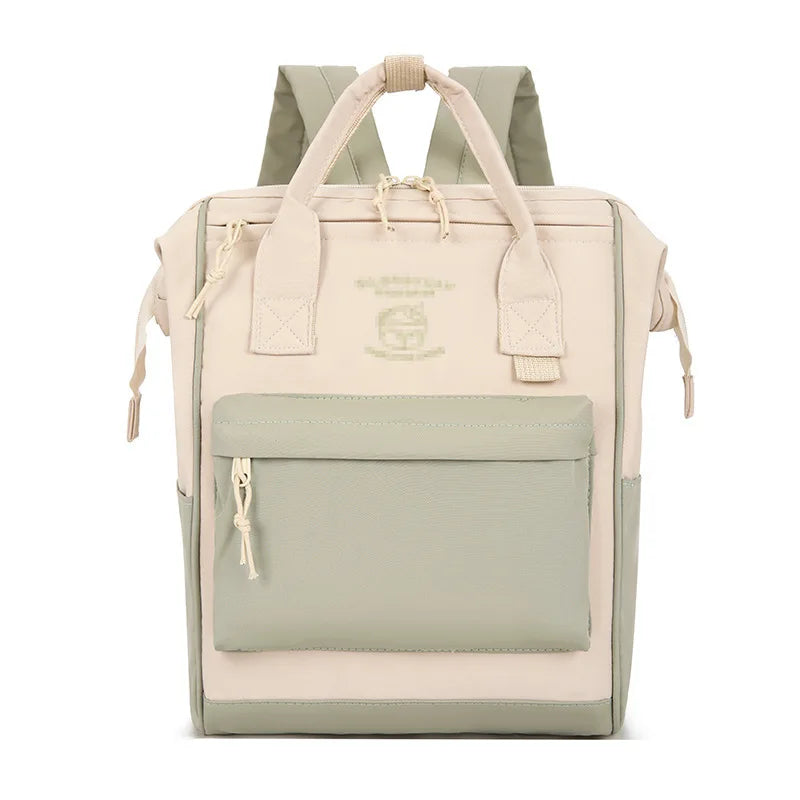 Kawaii Multi-Pocket Backpack with Laptop Compartment