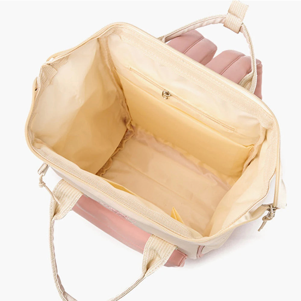 Kawaii Multi-Pocket Backpack with Laptop Compartment