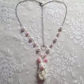 Kawaii Plush Bunny Beaded Pendant Necklace
