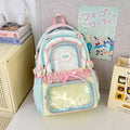 Kawaii Ita Display Backpack with Clear Pockets