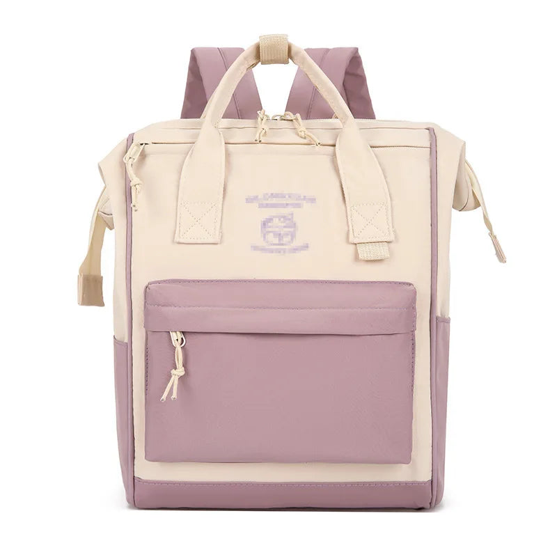 Kawaii Multi-Pocket Backpack with Laptop Compartment