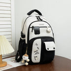 Kawaii Rabbit Backpack with Multiple Pockets – Color Options