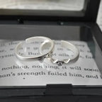 Kawaii Adjustable Silver-Tone Cat and Dog Rings