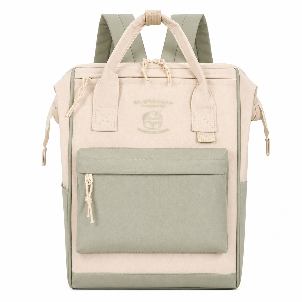 Kawaii Multi-Pocket Backpack with Laptop Compartment