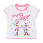 Girls' Mezzopiano Cartoon Graphic Short-Sleeve T-Shirt